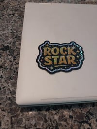 Image 2 of Rock Star Glitter  Sticker