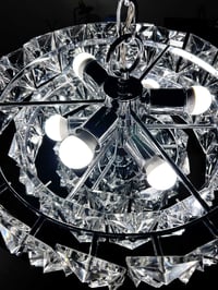 Image 6 of LÁMPARA DE TECHO DE CRISTALES KINKELDEY, AÑOS 60