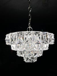 Image 1 of LÁMPARA DE TECHO DE CRISTALES KINKELDEY, AÑOS 60