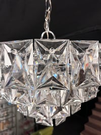 Image 4 of LÁMPARA DE TECHO DE CRISTALES KINKELDEY, AÑOS 60