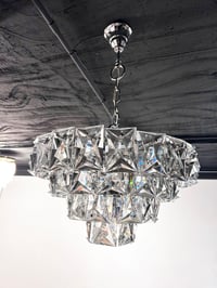 Image 3 of LÁMPARA DE TECHO DE CRISTALES KINKELDEY, AÑOS 60