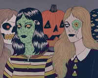 the spooky crowd 8x10 print