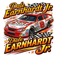 Image 14 of 🏁🔥 10” x 7” NASCAR Driver Signs – 3D UV Printed