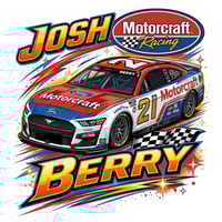 Image 20 of 🏁🔥 10” x 7” NASCAR Driver Signs – 3D UV Printed