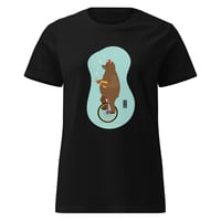 Image 3 of Ukulele Bear Women’s basic softstyle t-shirt