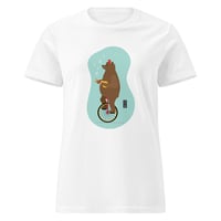 Image 4 of Ukulele Bear Women’s basic softstyle t-shirt