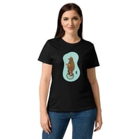 Image 1 of Ukulele Bear Women’s basic softstyle t-shirt