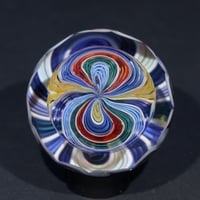 Image 7 of Double Sided Bowtie Murrini Marble