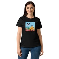 Image 4 of A Murder of Crows Women’s basic softstyle t-shirt