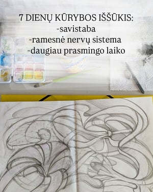 Image of MAŽIAU SKROLINIMO - DAUGIAU KŪRYBOS - 7 dienų iššūkis