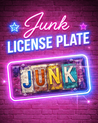 Image 1 of Junk License Plates
