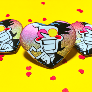 Image of Deltarune Heart Buttons