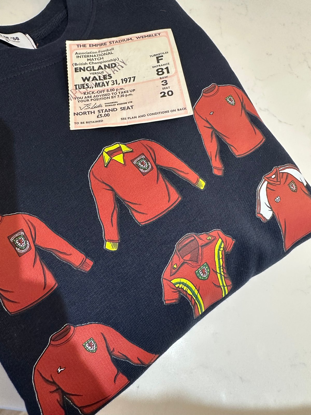 Image of ‘Days of Yorath’   Sweatshirt  in Navy 