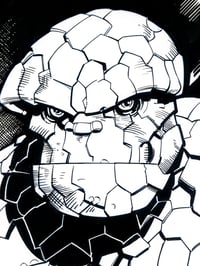 Image 2 of NEW BEN GRIMM, The Thing 9" x 12" Sketch!