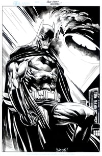 Image 1 of NEW BATMAN   11" x 17"  Pin-Up!