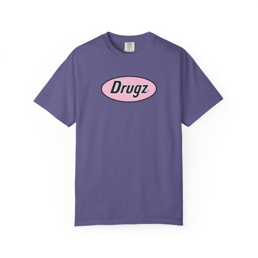 Image of DRUGZ® - 5 Boroughs Tee (PINK/GRAPE)