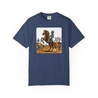 Image 5 of Desert Alien Rider Las Vegas Themed Graphic T-Shirt