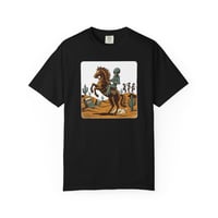 Image 6 of Desert Alien Rider Las Vegas Themed Graphic T-Shirt