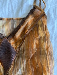 Image 4 of Vintage Y2K asymmetrical hem boho cami with sparkle detail and sequin detail on bust 
