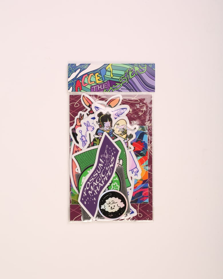 Image of Accept the Mystery Sticker Pack 2026 edition