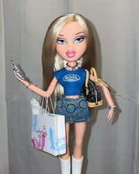 Image 2 of CANDY DEEP BLUE DUTCH TOP