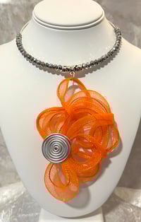Image 3 of Orange Blossoms - Necklace Set