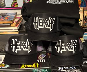 Image of HEAVY trucker blk