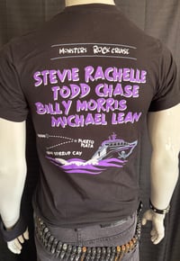 Image 2 of Tuff "Monsters of Rock - 2026 Cruise" Men's Tour Tee (Limited Available in S, L & XL) 