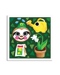 Animal Crossing Leif Mini Print