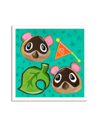 Animal Crossing Timmy & Tommy Mini Print