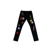 Image 1 of Embellish Black Animated Devin Jeans