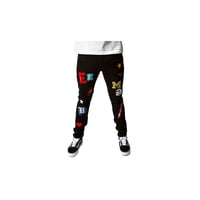 Image 2 of Embellish Black Animated Devin Jeans