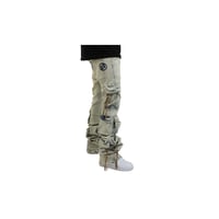 Image 4 of Embellish Sandblast Hawk Cargo Jeans
