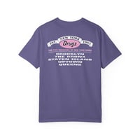 Image 2 of DRUGZ® - 5 Boroughs Tee (GRAPE)