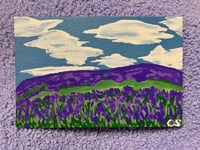 Image 2 of Fields of Lavender Original 
