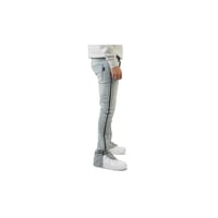 Image 3 of Embellish Light Stone Ross Flare Jeans