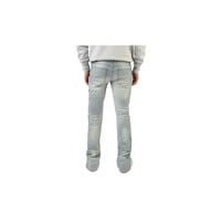 Image 5 of Embellish Light Stone Ross Flare Jeans