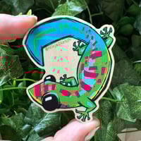 Day Cecko Wooden Magnets