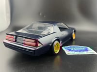 Image 2 of 1/24 Dark Blue Camaro w/15x10 Gold