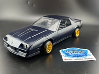 Image 3 of 1/24 Dark Blue Camaro w/15x10 Gold