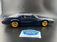 Image 4 of 1/24 Dark Blue Camaro w/15x10 Gold