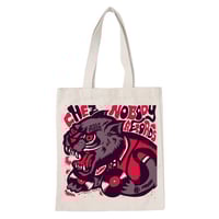 Panther Chez Tote Bag