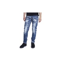 Image 2 of Embellish Dark Blue Biker Jeans
