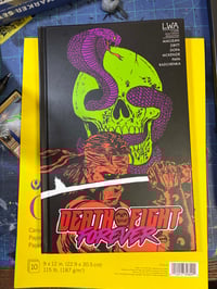 Image 1 of Death Fight Forever Kickstater Hardcover with signed remark 