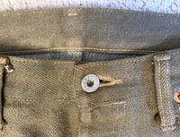 Image 3 of Oni denim 527 secret denim green dye selvedge jeans, made in Japan, size 34