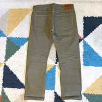 Image 11 of Oni denim 527 secret denim green dye selvedge jeans, made in Japan, size 34