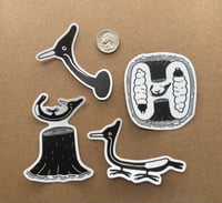 ivory bill sticker pack
