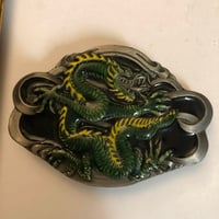 Image 1 of Vintage dragon belt buckle 
