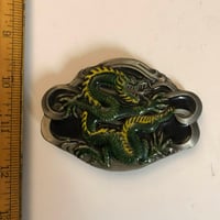 Image 2 of Vintage dragon belt buckle 