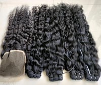 Image 1 of The 1 - 16” Main Character Curl Closure - $199